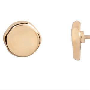 🏡Earrings gold round Lauren Conrad